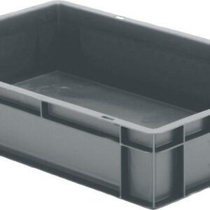Stapeltransportkasten 600x400x120 mm grau