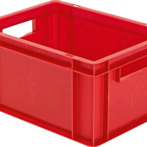 Stapeltransportkasten 400x300x210 mm rot
