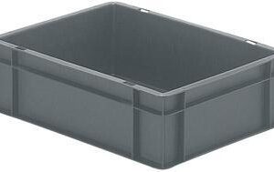 Stapeltransportkasten 400x300x120 mm grau