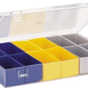 Sortimentkasten m.Deckel 307x225x50 mm Typ 4.04