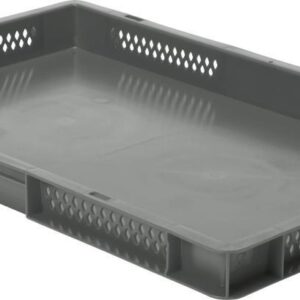 Transport-Stapelkasten TK600/50-0, grau