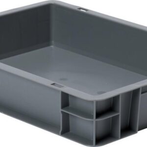Transport-Stapelkasten TK400/75-0, grau