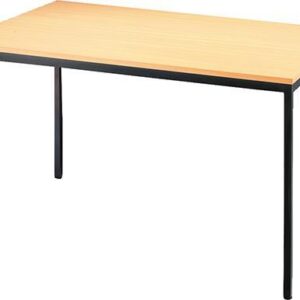 Tisch 1400x800 mm schwarz / Buche