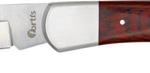 Arbeitsmesser Holz im Lederetui 220mm FORTIS