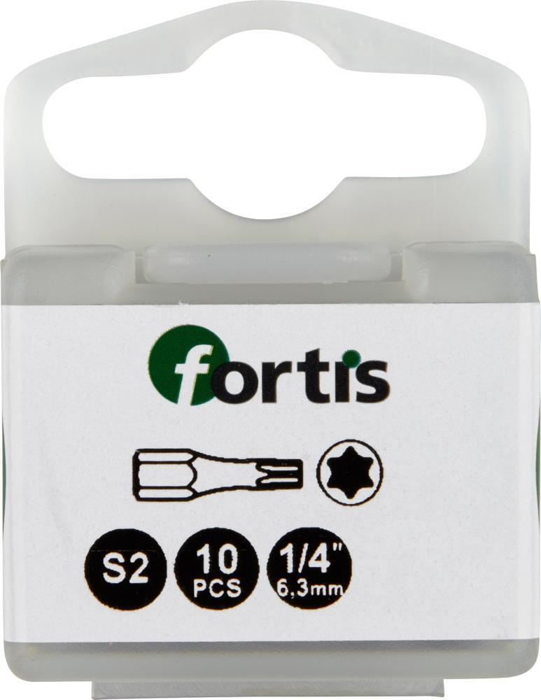 Bit-Set DIN3126C6,3 10 x T25x25mm Tors.FORTIS 1 Bit-Set DIN3126C6,3 10 x T25x25mm Tors.FORTIS