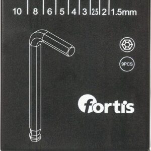 Winkelschraubendr.-Box 9tlg. 1,5-10mm Kugelkopf