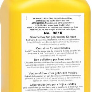 Gebrauchtklingenbehälter martor