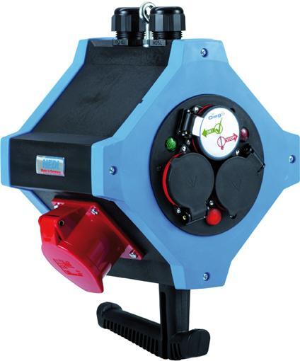 Energie-Hängeverte. IP446xSchuko,2xCEE 5x16A Hedi 1 Energie-Hängeverte. IP446xSchuko,2xCEE 5x16A Hedi