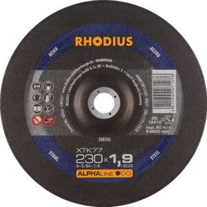 Trennscheibe XTK77 230 x 1,9mm gekr. Rhodius