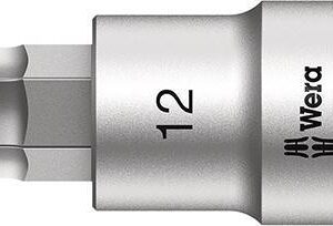 Schraubendrehereinsatz 1/2" Innensechskant mit Haltefunktion 12x