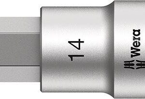 Schraubendrehereinsatz 1/2" Innensechskant mit Haltefunktion 14x