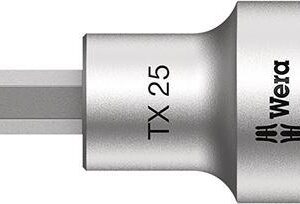 Schraubendrehereinsatz 1/2" mit Haltefunktion T25x60mm