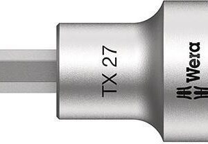 Schraubendrehereinsatz 1/2" mit Haltefunktion T27x60mm