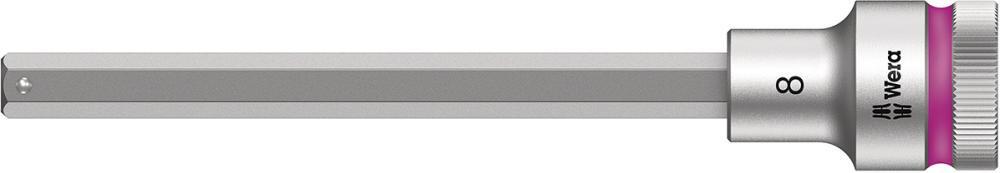 Schraubendrehereinsatz 1/2" mit Haltefunktion Innensechskant 8x1 1 Schraubendrehereinsatz 1/2" mit Haltefunktion Innensechskant 8x1