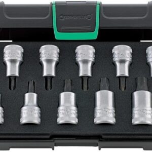 Schraubendr.Eins.Grt.1/2"10tlg. Torx Stahlwille