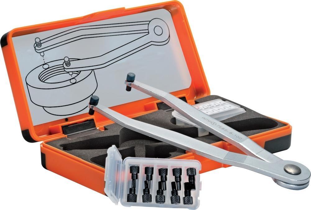 2285971 stirnlochschluessel satz verstellbar 8 100mm amf