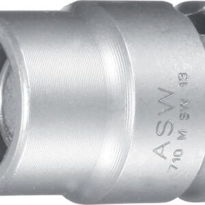 Kraft- Steckschlüsseleinsatz mit Magnet 3/8" 13mm ASW