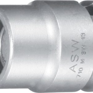 Kraft- Steckschlüsseleinsatz mit Magnet 3/8" 17mm ASW