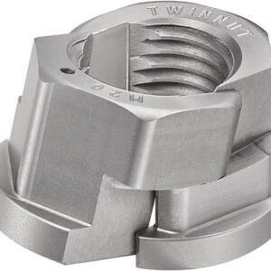 TWINNUT-Mutter mit Bund 6333S-M10 AMF