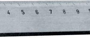 Stahllineal 500x40x 5mm Horex