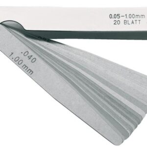 Präz.-Fühlerlehre 32Blatt0,03-1,0mm HP