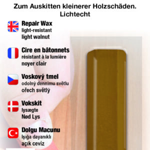 Wachskitt Nr. 2212 nussbaum hell