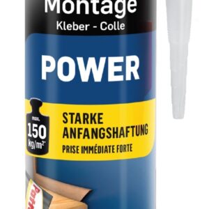 Pattex Montage Power 370g Kartusche, weiß