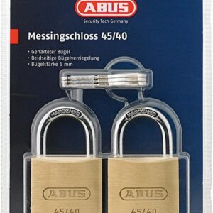 Vorhangschloss Messing Twins SB ABUS