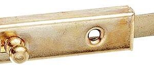 Möbelriegel vernickelt 70mm gerade