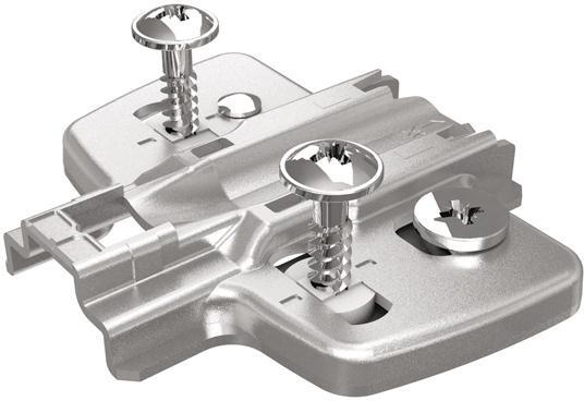 9075067 Anschraub-Kreuz montageplatte D 3 mm