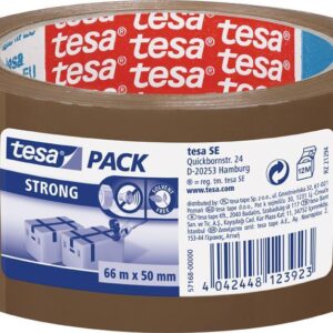 tesapack 66m x 50mm transparent 57167