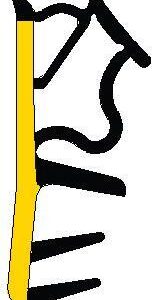 Flügelfalzdichtung L6050Schwarz