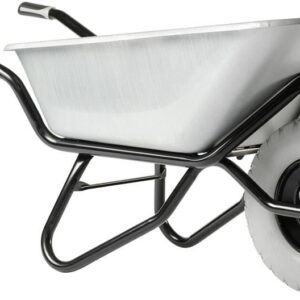 Schubkarre CLIPSO Excellium 120 L verzinkt PS Rad