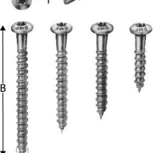 SST Schraube verzinkt CSA5,0x35 STRECKE