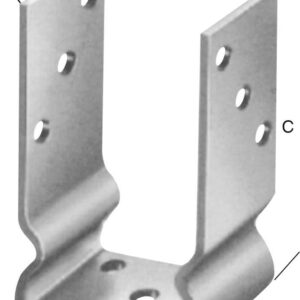 U-Pfostenlasche tzn 81 CE