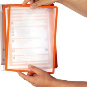 Sichttafelsystem orange, VE: 1 SET