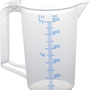 Messkanne geschl.Griff 500ml Hünersdorff