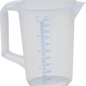 Messkanne geschl.Griff 1000ml Hünersdorff