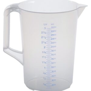 Messkanne geschl.Griff 3000ml Hünersdorff
