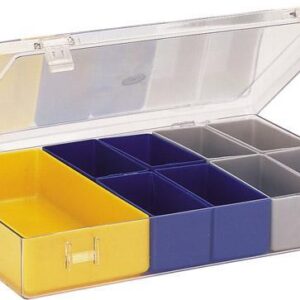 Sortimentkasten m.Deckel 307x225x50 mm Typ 4.08