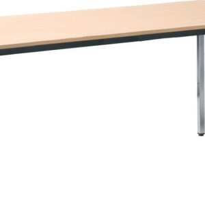 Tisch 1400x800 mm chrom / Buche