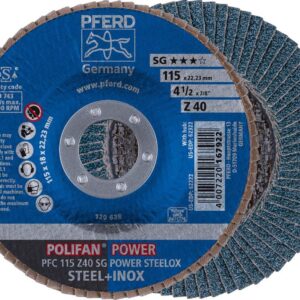 Fächerschleifscheibe Z 40SG gerade 125mm K40 Pferd