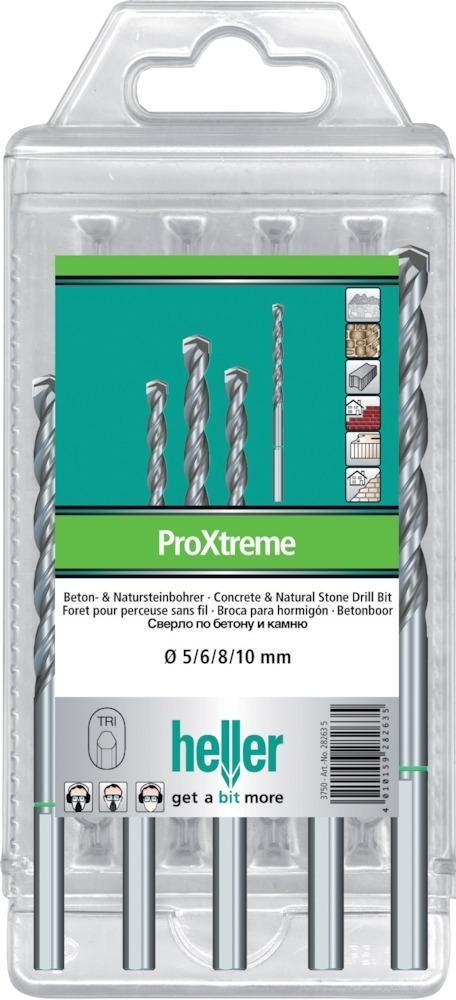 Betonbohrer-Satz ProXtreme 4/5/6/8/10mm heller 1 Betonbohrer-Satz ProXtreme 4/5/6/8/10mm heller