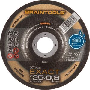 Trennscheibe XTK8 EXACT 125 x 0,8mm gekr. Rhodius