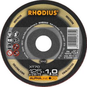 Trennscheibe XT70 115 x 1,0mm ger. Rhodius
