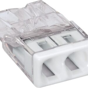 Verbind.-Klemme VDE Wago-COM. 2x0,5-2,5qmm ws. 6St