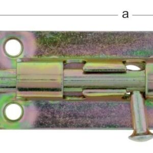 Grendelriegel 161/K2Z/80 mm
