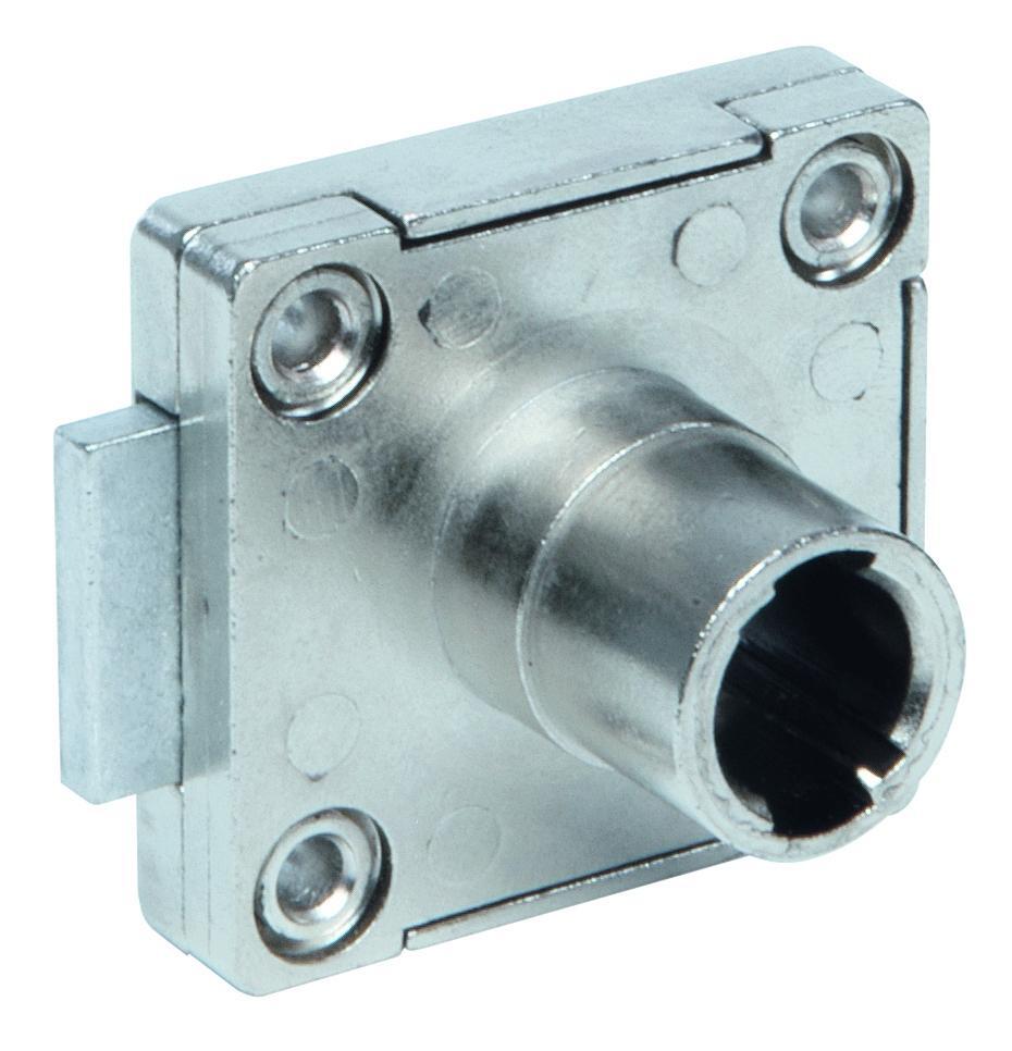 8504.25002 Riegelschloss 25 mm, o.Schl.m.Ros.7411 aufl.ohne Schl