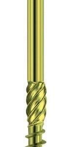 Holzbauschr. PaneltwistecTellerk. gelb 8x140mm T40