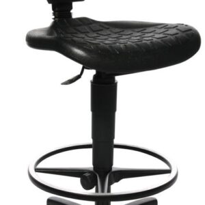 Arbeitsstuhl TEC 20 Counter PU schwarz